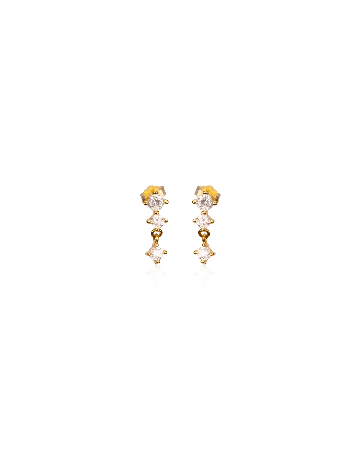 Triple Dangling Stacking Studs