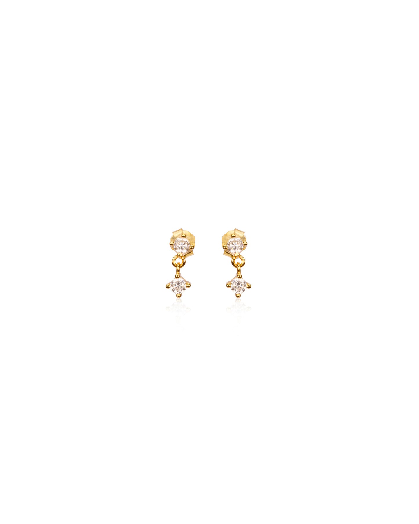 Double Dangling Stacking Studs