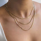 Flat Ball Chain Necklace