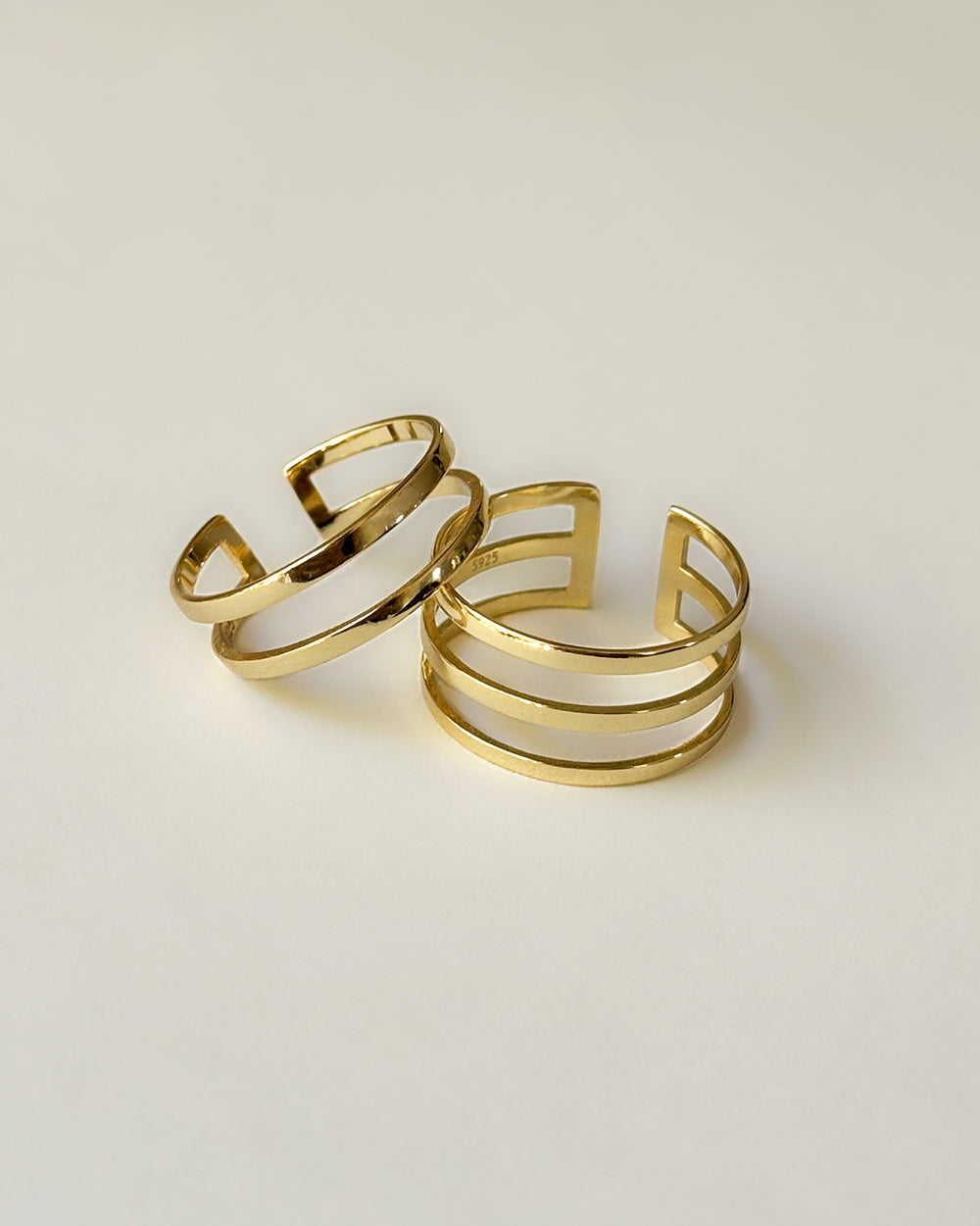 Double Layer Adjustable Ring