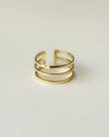 Triple Layer Adjustable Ring