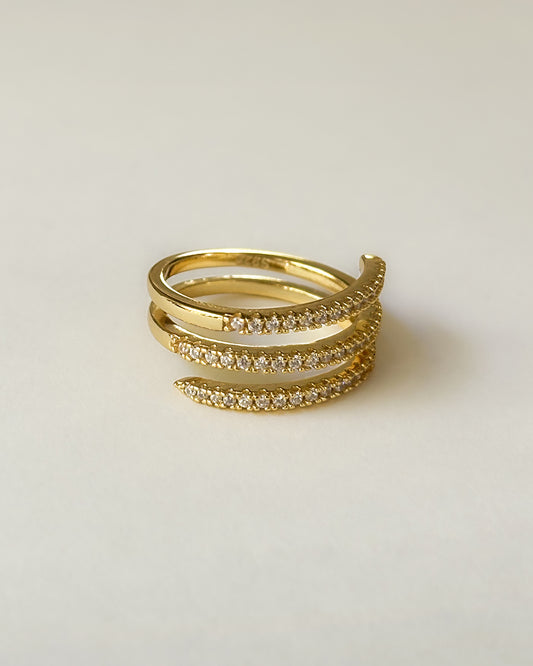 Triple Coiled Ring