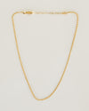 Flat Ball Chain Necklace