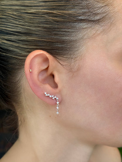 Chloe Climber Earrings