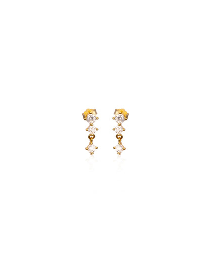 Triple Dangling Stacking Studs