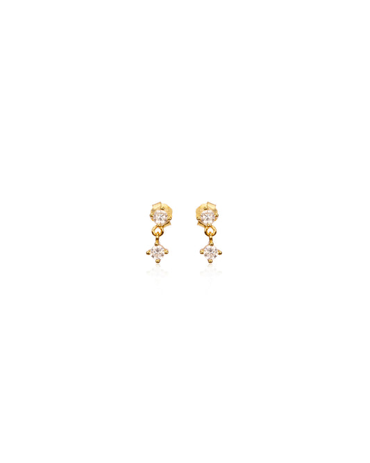 Double Dangling Stacking Studs